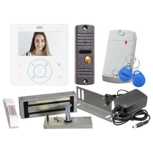 Комплект системы контроля доступа с видео домофоном | СКУД-15