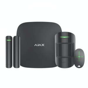 Комплект охранно-пожарной сигнализации Ajax StarterKit Plus - Черный