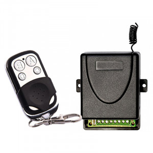 Комплект видеодомофона 4" с замком, доступ по коду и открывание с радиобрелка | СКУД-38